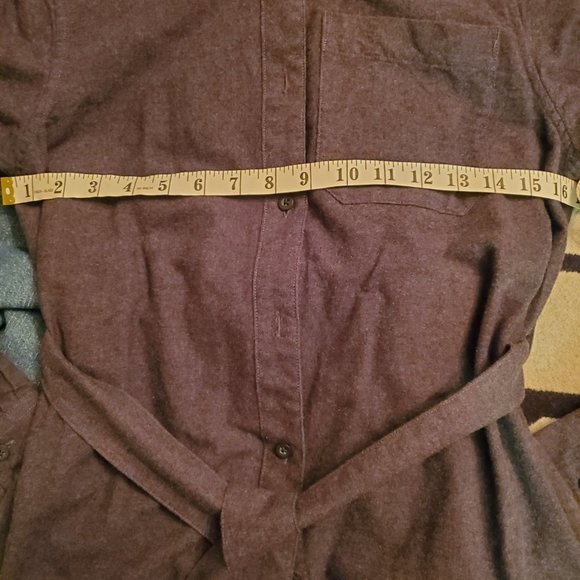 Womens Helly Hansen grey organic flannel shirt - Picture 4 of 8